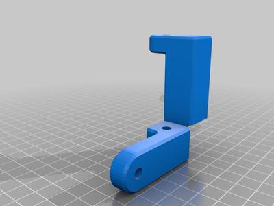 Ender 5 Front Bar Relocator - Out & Down