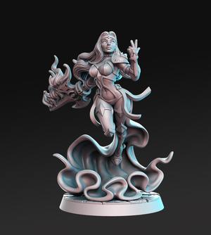Levita - Female Arcane Wizard- 32mm - DnD