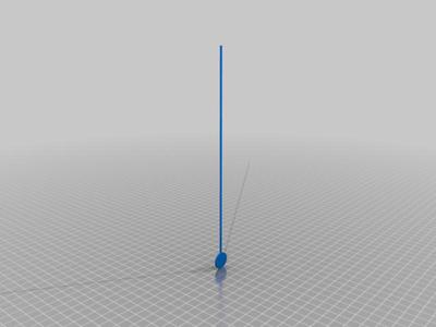 Marker stick for flags and tags