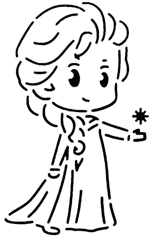 Elsa stencil 7