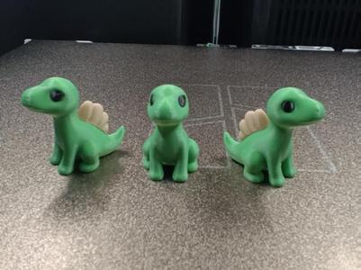 Dino Spinosaurus Chibi keychain/decor