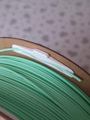 Esun cardboard spool filament clip