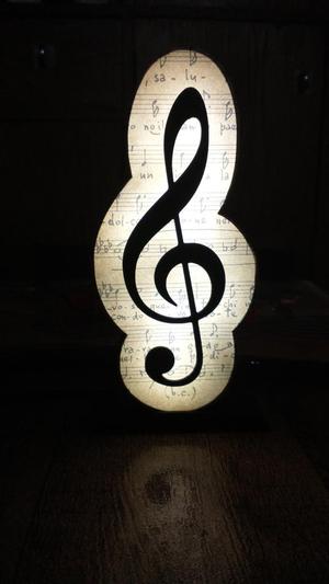 Lámpara Clave de Sol