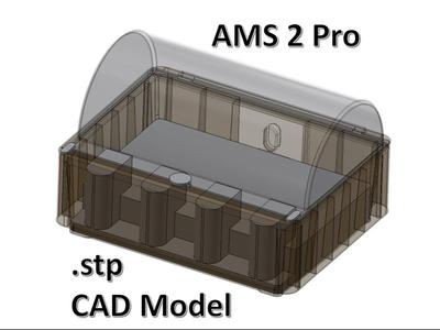Bambu AMS 2 Pro CAD Model (.stp file)