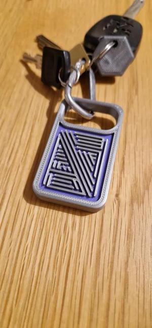 Modern Keychain   