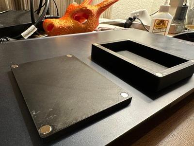 Card Holder Case with Lid(magnet)