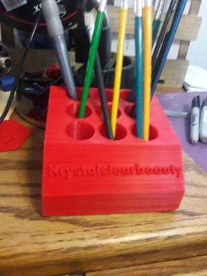 makeup brush holder