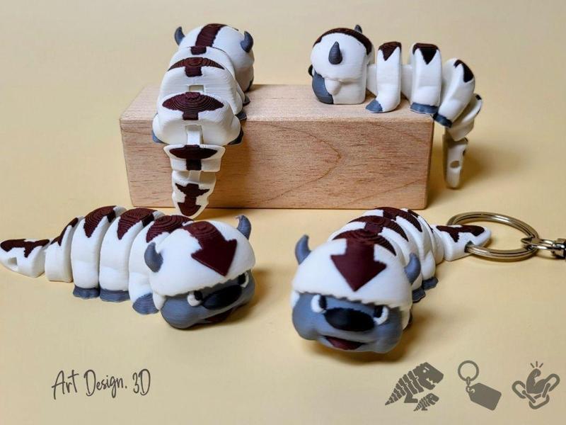 Articulated Flying Bison - Strong Joints