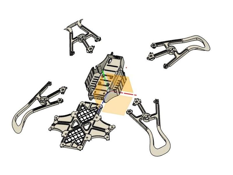 STAR Quadcopter Drone Frame
