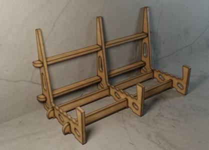 Kitchen - Cutting Board Holder (LASER CUT)