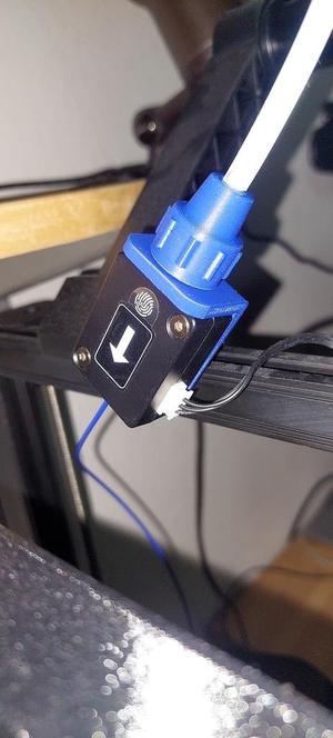 Ender-3 S1 Pro Dust Filter on runout sensor