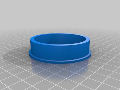 60mm to 53mm gauge adapter