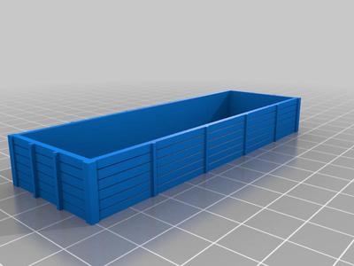 2 H0 wagon tops for my 100mm base 