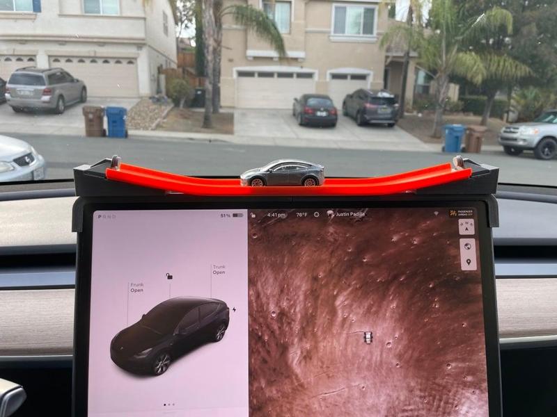 Tesla Hot Wheels Track