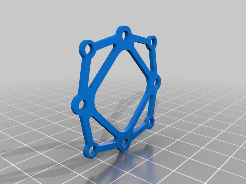 30mm to AIO Adapter Mount (30x30mm to 25.5x25.5mm)