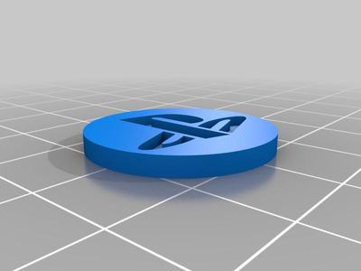 Einkaufschip / Shopping Coin Playstation Logo solid