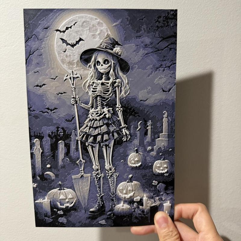 The Gravedigger - Hueforge Print