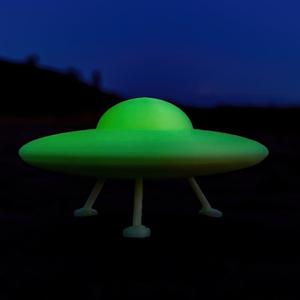 Simple UFO Flying Saucer