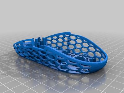 G305 bottom plate with hex holes Fixed side buttons