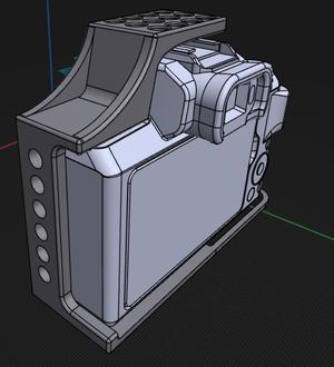 Camera cage for the Canon M50 MK ll