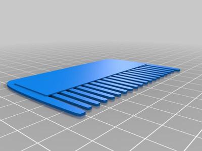 Smaller card comb (much sturdier)