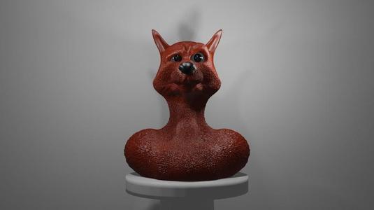 Improv_Fox_bust