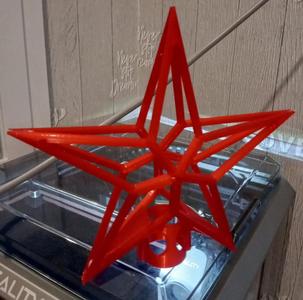 A star for the Christmas tree   