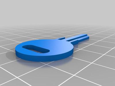 ASI E114 Key for American Specialties Stainless TP and Paper Towel Dispensers