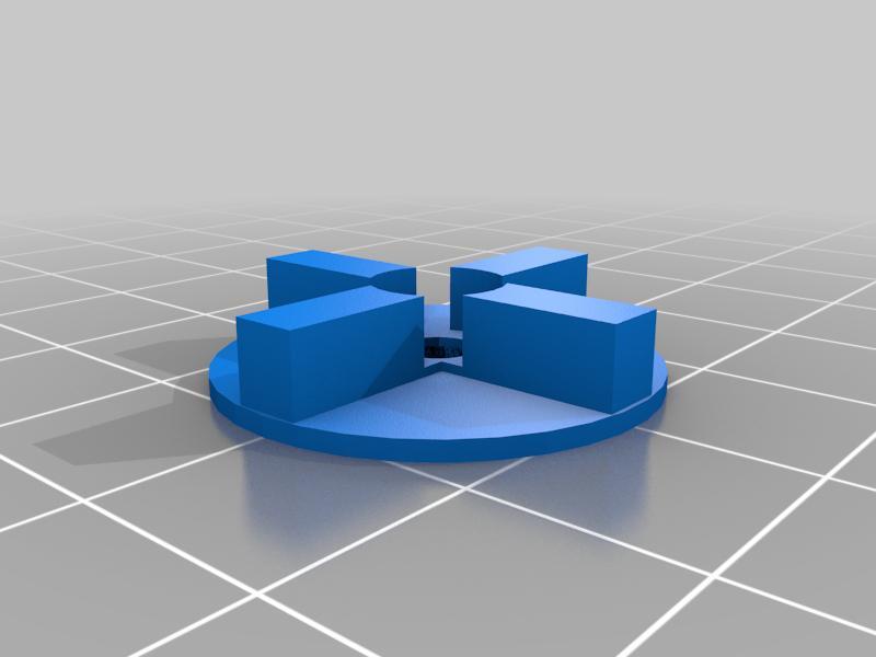 Fixation croisillon murale pour miroirs / Mirror wall cross fixture