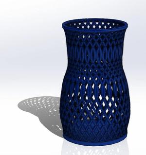 Openwork Vase   
