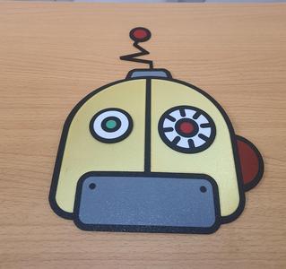 Robot decoration 
