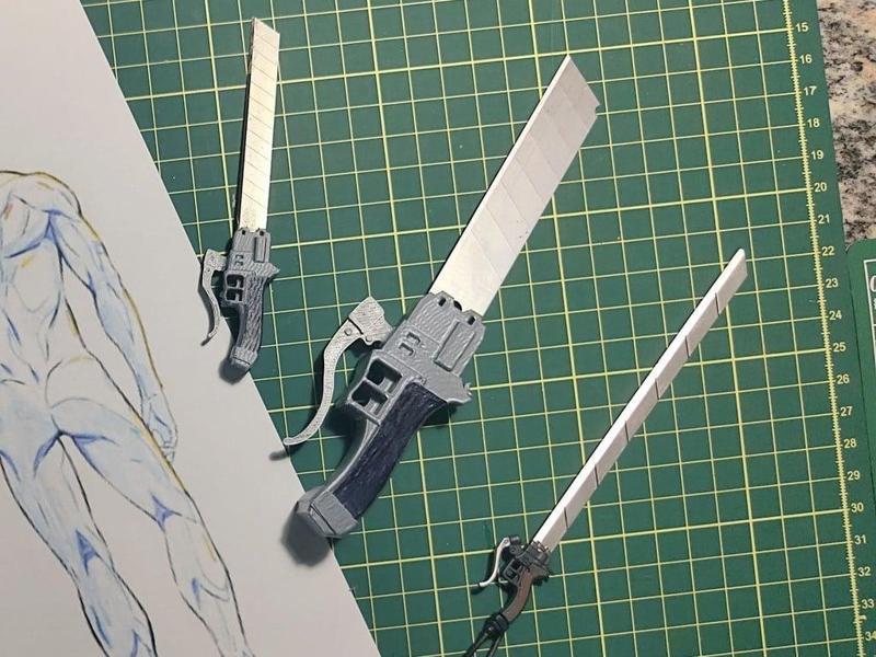 Attack on Titan Box Cutter (9 and 18mm blades)