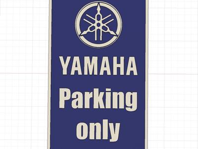 Yamaha parking only