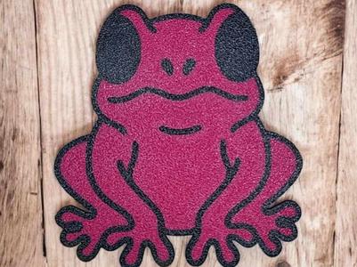 Cute frog wall art