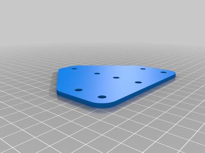 Stabilisation plate for Ender 3 V2
