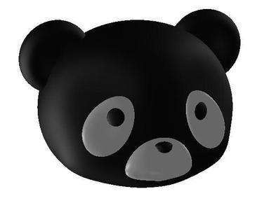 Panda Head with door / wall mount