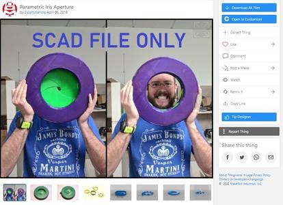 Parametric Iris Aperture by Zippitybamba 