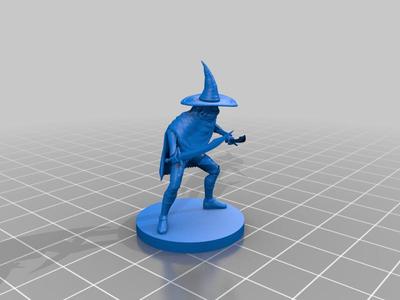 Darkling elder with hat
