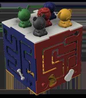 Cuberinto - Juego didáctico de estimulación para niños de 4 a 6 años