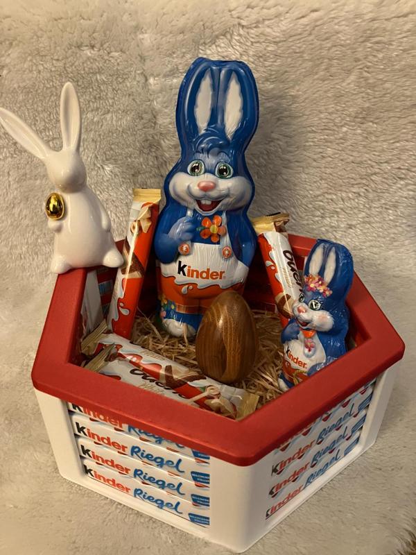 Kinder Riegel Box Korb