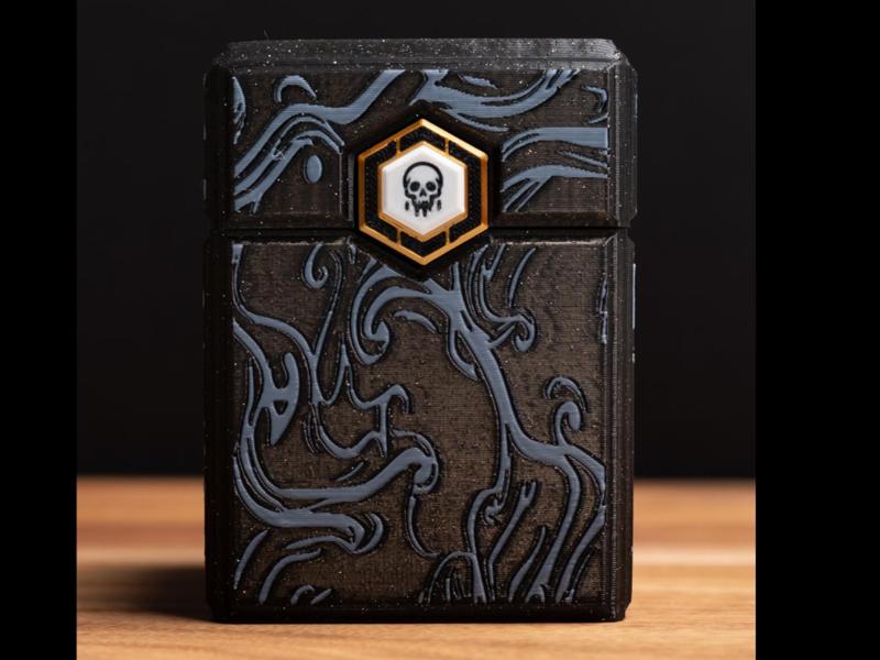 Black Swamp Themed MTG Deck Box