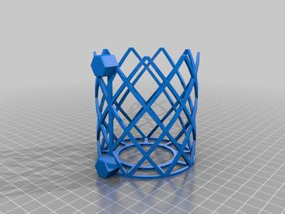 Can Holder for Honeycomb Storage Wall