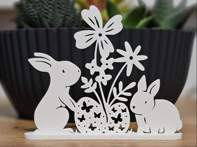 Easter Bunny with stand