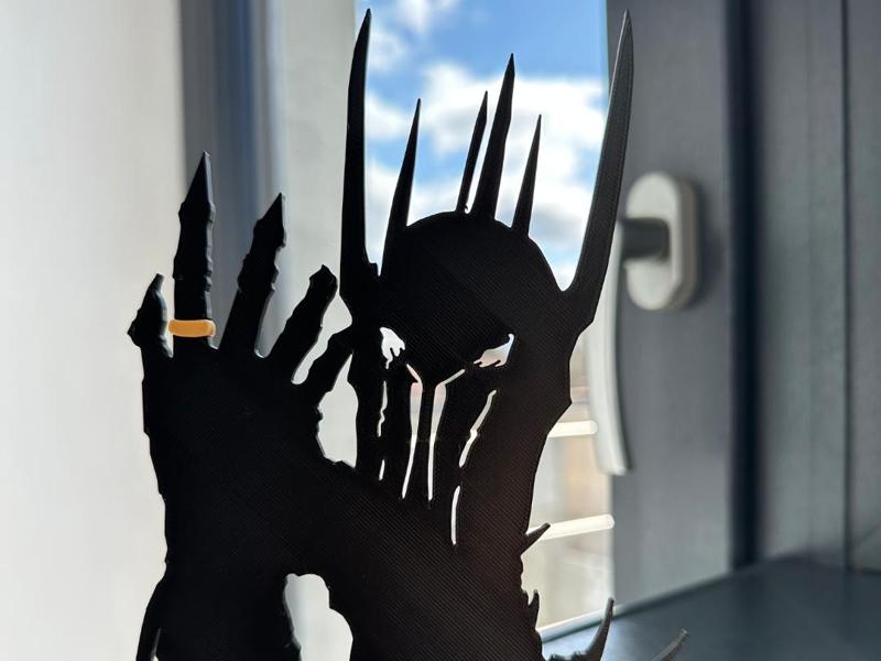 Sauron—Lord of the Rings Silhouette