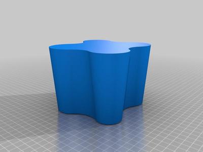 Splat Vase Mode Container (Stackable)