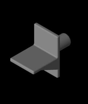 Bookshelf Peg 5mm