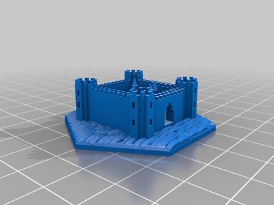 Castle on grass