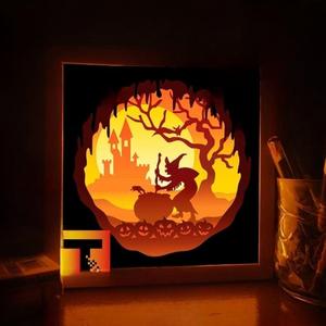 Halloween Witch Cook Potion light box