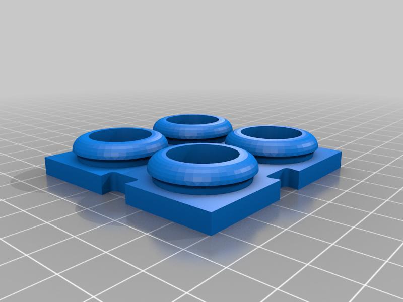 Beer cap collection holder (REMIX) more base plates / edges / corners