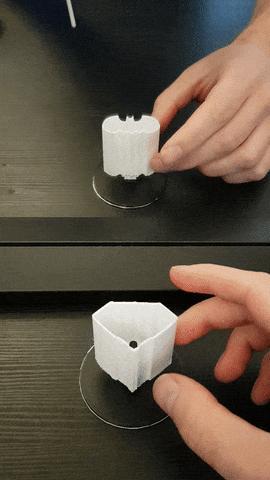 Batman Superman optical illusion